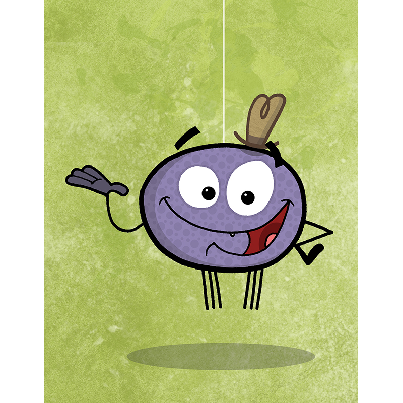 Webster The Spider Character Mascot