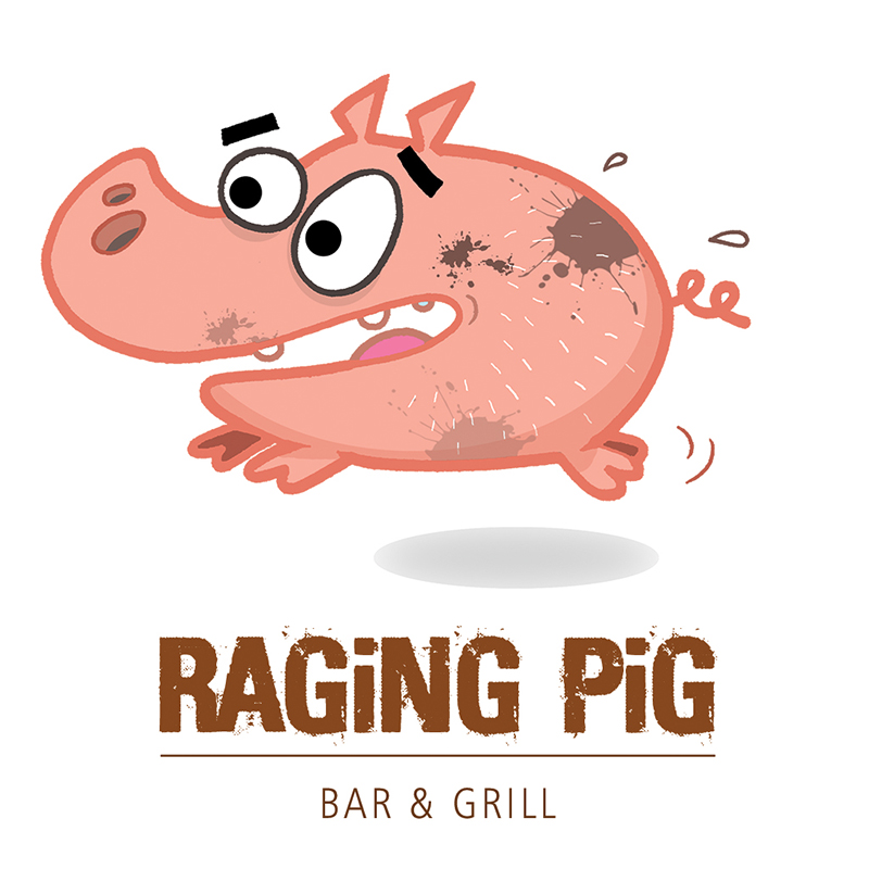 Raging Pig Brand Identity