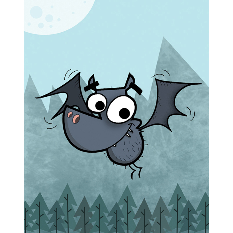 A Bat Out For Halloween