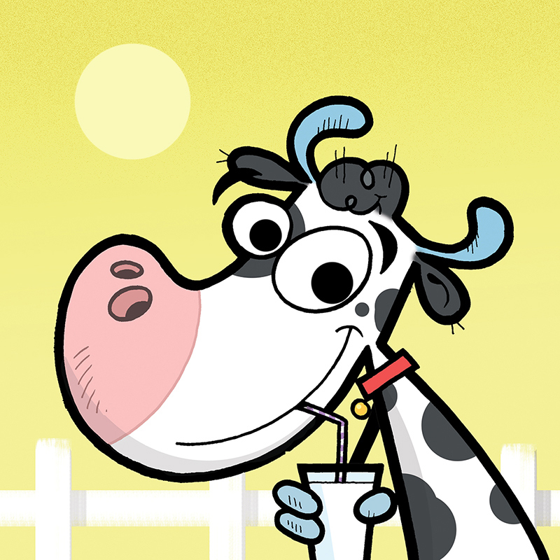 Cow Character, Brand Identity