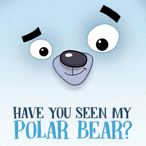Polar Bear Children's Book Jacket Design