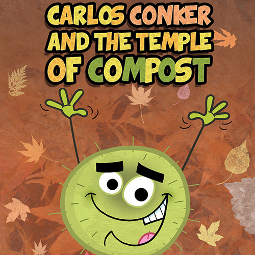 Conkers Childrens Book Cover Illustration